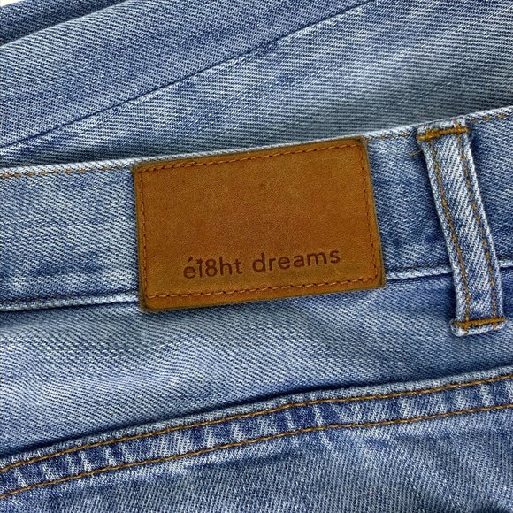 ei8ht dreams Slim Boyfriend Floral Jeans 25 EUC - Picture 9 of 12